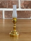 1 12 Dollhouse Miniatures Victorian Battery Led Oil Hurricane Lamp Light