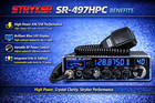 Stryker Sr-497hpc 10 Meter Export Radio     High Power Trucker Mobile     Long Range