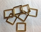 1 Piece__solid Brass  Rectangles For Bags_halters_straps_ 1  By 1 1 4 