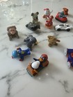 Vintage Kinder Surprise Toy Lot 1980s 1990s Animals Cars Penguins Hippo Figures