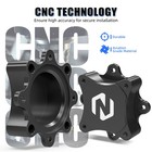 Nicecnc Front   Rear Wheel Spacers Widen 2  4pcs For Yamaha Raptor 700r 700 660r