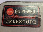 Vtg 1963 Gilbert 80 Power Reflecting Telescope Orig  Zip Carry Case 26  Tripod