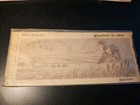 Vintage Craftaid Leather Template Mallard Duck No  2010 Billfold Pattern 1953 