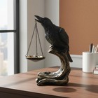 Realistic Black Crow Versatile Spooky Crow Decoration Easy Setup For Themed