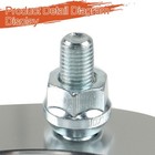 4pcs Wheel Flange 1 5inch 4x137mm Hub Bore 110mm Thread Size M10x1 25 Silver
