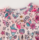 New Boutique Christmas Pink Tunic   Ruffle Leggings Girls Outfit
