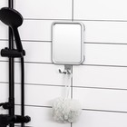 Fogless Shower Shaving Mirror 9 4 X 6 3 In 4 Suction Cups Razor Holder Aluminum