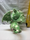 Neopets Green Speckled Shoyru 7  Stuffed Plush 2004
