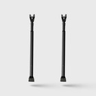 Door Security Bar   Front And Patio Door Jammer 2 Pack