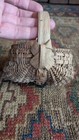 Antique Early Primitive Mini Wood Detailed Splint Buttocks Basket 4 5 