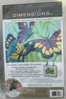Dimensions Felt Art Kit Butterflies Black Cat In Window Needle Felting Lot