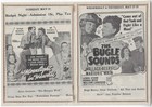 Ravena Movie Theatre Vintage Program Fred Macmurray Wallace Beery John Garfield