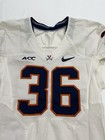 Virginia Cavaliers Game Worn   Team Issued Nike Football Jersey  36 Size 40 L