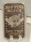 1981 U s  Assay Office San Francisco 1oz 999 Fine Silver Bar C3998