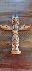 Vintage Carved Totem Pole First Nations Northwest Coast Native American Indian
