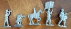 Vintage 2  Lead Metal Military Toy Soldiers Army Men Figures Lot Of 30