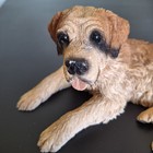 Vintage Castagna 1988 Saint Bernard Dog Resin Figurine