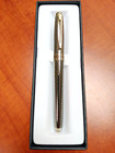 Sheaffer Prelude Signature Palladium Plate  m  Nib Fountain Pen