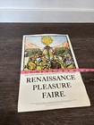 1990 Annual Renaissance Pleasure Faire fair Original  Poster