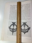 Ireland Medieval Ring Brooches Print Article 1925 Original Rare Antique Gaelic