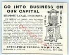 1902 Enterprise Vending Machine Print Ad Perfection Gumball Antique Original C53