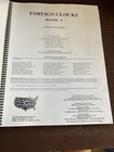 Vintage 1993 Clock Identification   Price Guide Book 4 Roy Ehrhardt Mantle Wall