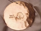 Y2k 2000 Vintage Wendell August Bronze  here s To A Bright New Future  Ornament