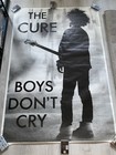 The Cure Boys Don t Cry Original Uk Subway Poster Vintage Rare