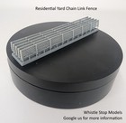 Ho Scale 4ft Residential Chainlink Fence 5 Pieces About 30 Inches Total Length