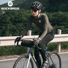 Rockbros Bike Handlebar Bag With Shoulder Strap front Storage For Road mtb Bikes