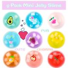 Jelly Cube Clear Slime Kit 9 Pack For Kids Crunchy Slime Stress Relief Toy Pa   