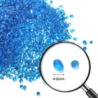 5lb Fish Tank Gravel  Polished Small Aquarium Substrate Gravel Sand  Blue Sea Gl