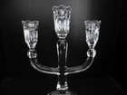 Pronged 3 Light Candlestick Sorrento By Waterford Crystal