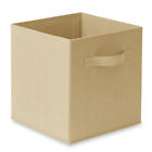 6 Collapsible Foldable Fabric Cubby Cube Storage Bins Baskets For Shelves