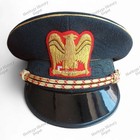 Ww2 Italian Fascist Military General Secretary Visor Cap Duce Of Fascism Repro