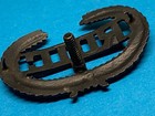Circa 1916-wwi  Rotc Cap Device  Bronze  Screwback  Vintage