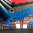Garage Flooring Mat Roll Trailer Floor Covering Flooring Raised Anti-slip Mat