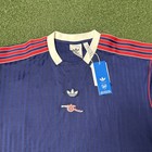 Adidas Arsenal Icon  24 25 Blue Soccer Jersey Jf0546 Men   s Size Xl New
