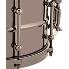 Ludwig Universal Black Brass Snare Drum W black Nickel Die-cast Hoops 13 X 7 In 