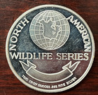 American Elk 2 Oz 999 Silver Round North American Wildlife Series Proof Coin 