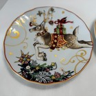 Set Of 2 Salad Plates Williams Sonoma Twas The Night Before Christmas