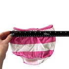 Ralph Lauren Diaper Cover Baby Girl 18m Pink White Striped Bloomers Cotton