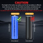 4pcs 3500mah Rechargeable Battery 3 7v Li-ion Batteries High Capacity