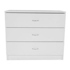 Modern 3 Drawer Dresser Chest Of Organizer Bedroom Bedside Tower Storage Cabinet