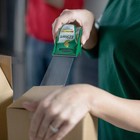 Duck Ez Start Clear Packing Tape With Dispensers     6 Pack