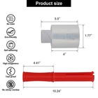 4  X 1000ft 12 Rolls Pallet Wrap Stretch Film Shrink Hand Wrap 1000 