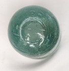 Light Green   30 Glass Insulator With Threaded Post For Mounting