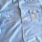Vtg 40 s 50 s Creveling California Rockabilly Loop Shirt Nos Sz Large L  Read