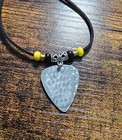 Handmade Nirvana Aluminum Guitar Pick Necklace