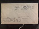 1929 Curacao First Flight Airmail Cover Ffc To New York Usa Via Canal Zone